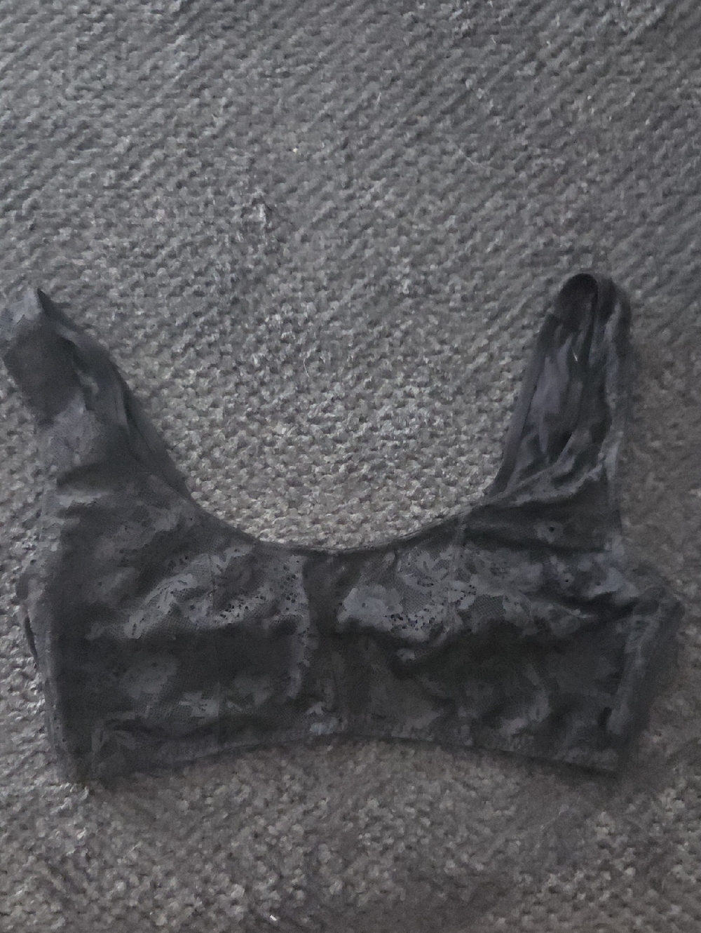 Victoria's Secret Black Lace Bralette